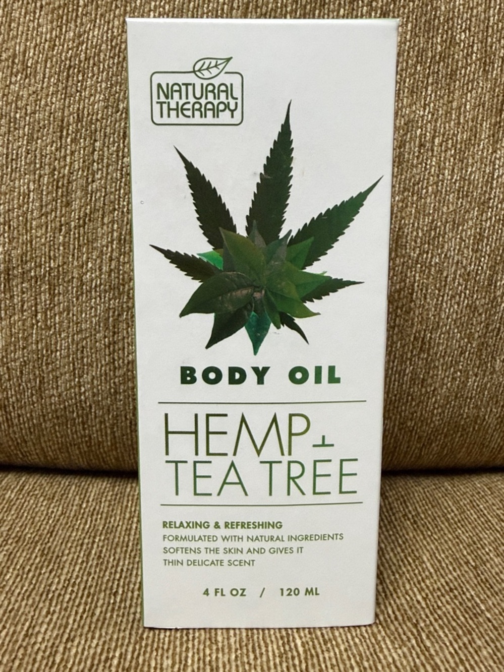 Hemp + Tea Tree Body Oil — Natural Therapy - New